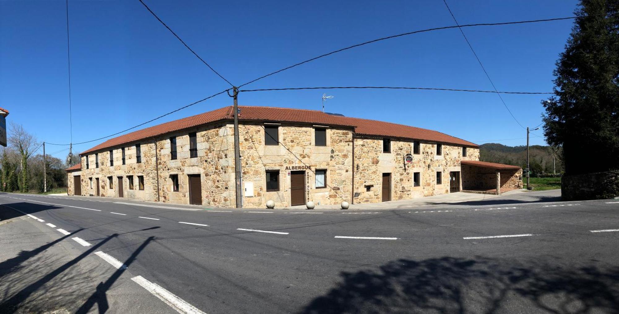 Albergue Ponte Olveira Mazaricos Exteriör bild